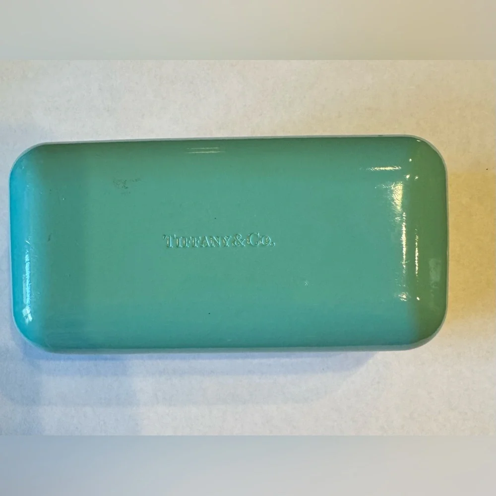 Tiffany & Co. Signature Blue Sunglasses case - Picture 1 of 6